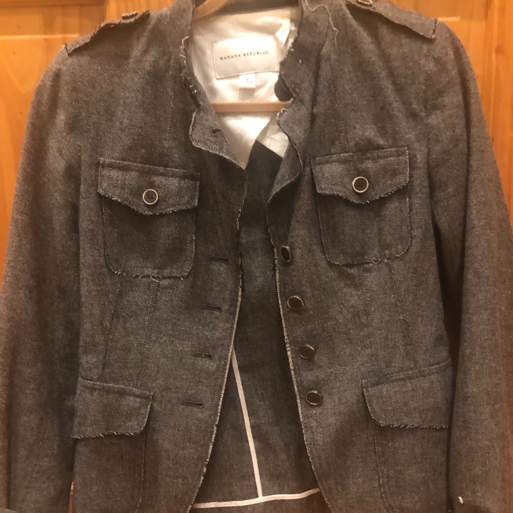 Wool tweed blazer